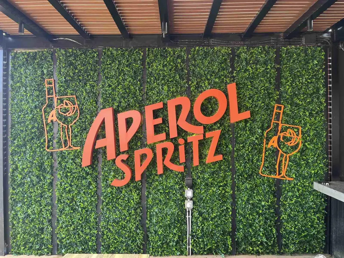 Aperol Spritz — Illuminated sign